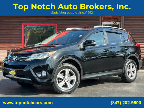 2015 Toyota RAV4 for sale at Top Notch Auto Brokers, Inc. in McHenry IL