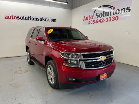 2015 Chevrolet Tahoe for sale at Auto Solutions in Warr Acres OK