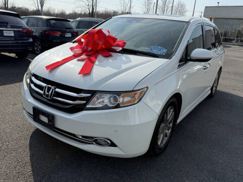2014 Honda Odyssey for sale at Charlotte Auto Group, Inc in Monroe NC