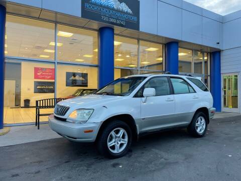 2001 Lexus RX 300 for sale at Rocky Mountain Motors LTD in Englewood CO