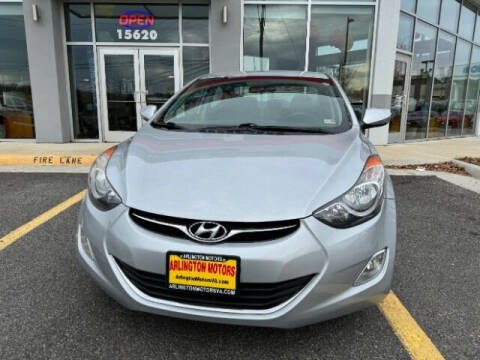 2013 Hyundai Elantra for sale at Arlington Motors DMV Car Store in Woodbridge VA