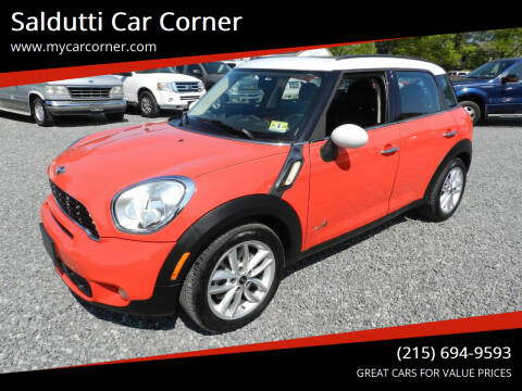 2012 MINI Cooper Countryman for sale at Saldutti Car Corner in Gilbertsville PA