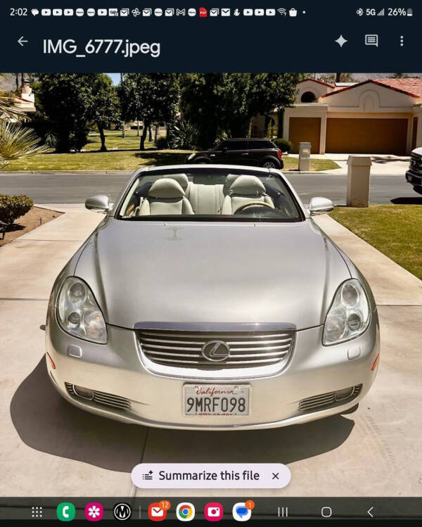 2003 Lexus SC 430