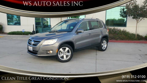 2010 Volkswagen Tiguan for sale at WS AUTO SALES INC in El Cajon CA