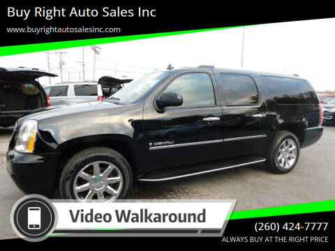 2009 GMC Yukon XL for sale at Buy Right Auto Sales Inc in Fort Wayne IN