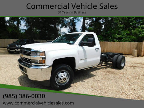 2016 Chevrolet Silverado 3500HD CC for sale at Commercial Vehicle Sales in Ponchatoula LA