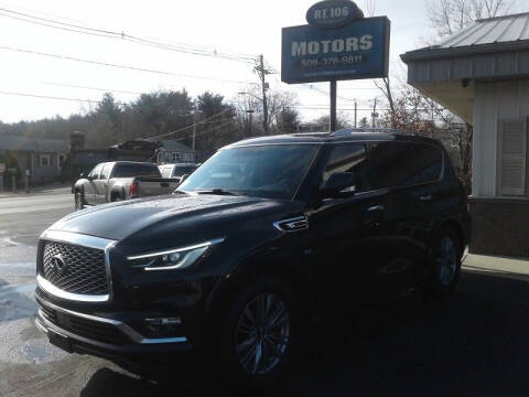 2019 Infiniti QX80 for sale at Route 106 Motors in East Bridgewater MA