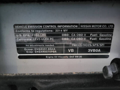 2014 Nissan Versa Note