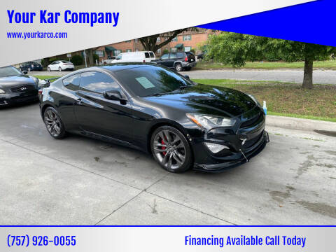2014 Hyundai Genesis Coupe for sale at Your Kar Company in Norfolk VA