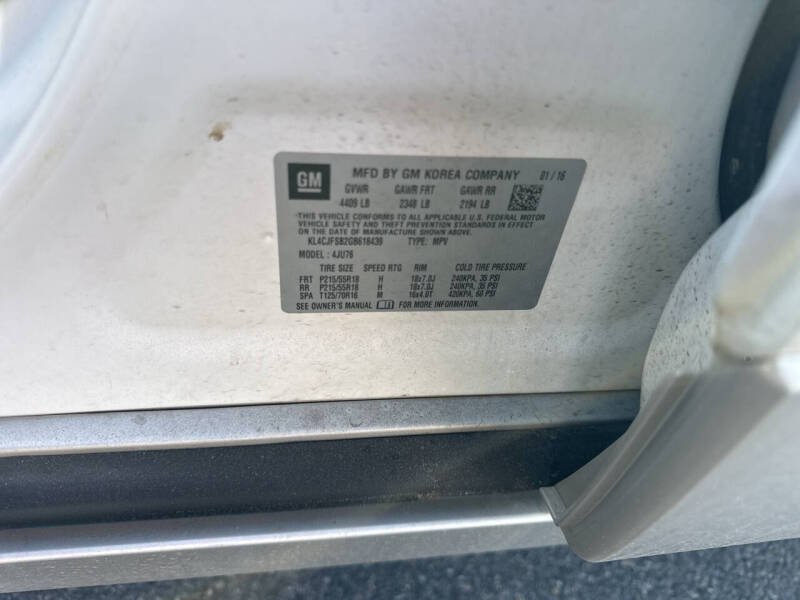 2016 Buick Encore Convenience