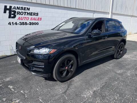 2019 Jaguar F-PACE for sale at HANSEN BROTHERS AUTO SALES in Milwaukee WI