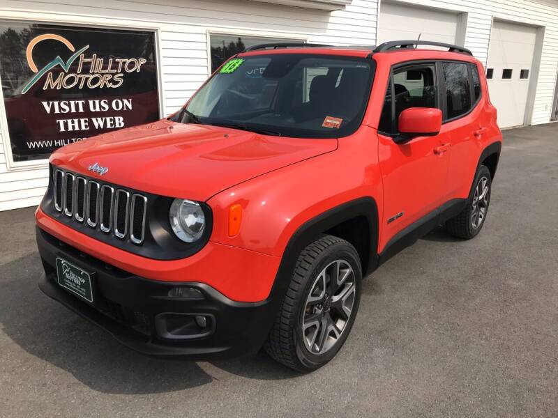 2016 Jeep Renegade for sale at HILLTOP MOTORS INC in Caribou ME