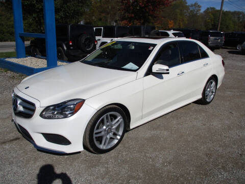 2016 Mercedes-Benz E-Class for sale at PENDLETON PIKE AUTO SALES in Ingalls IN