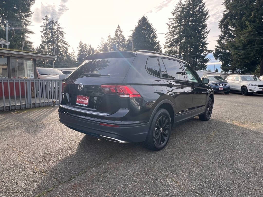 2020 Volkswagen Tiguan for sale at PLATINUM AUTO SALES INC in Lacey, WA