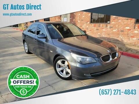 2008 BMW 5 Series for sale at GT Autos Direct in Garden Grove CA