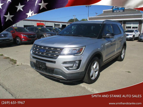 2017 Ford Explorer for sale at Smith and Stanke Auto Sales in Sturgis MI