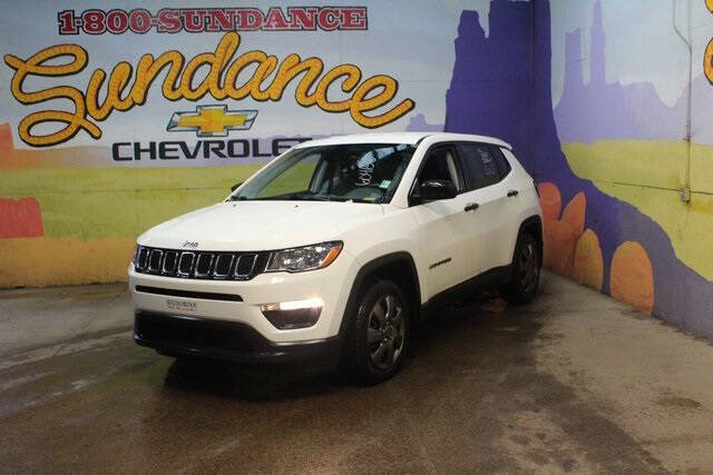 Used 2017 Jeep All-New Compass Sport with VIN 3C4NJCAB8HT604155 for sale in Grand Ledge, MI