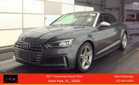 2018 Audi S5 3.0T quattro Premium Plus