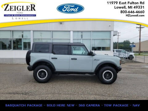 2022 Ford Bronco for sale at Zeigler Ford of Plainwell - Jeff Bishop in Plainwell MI