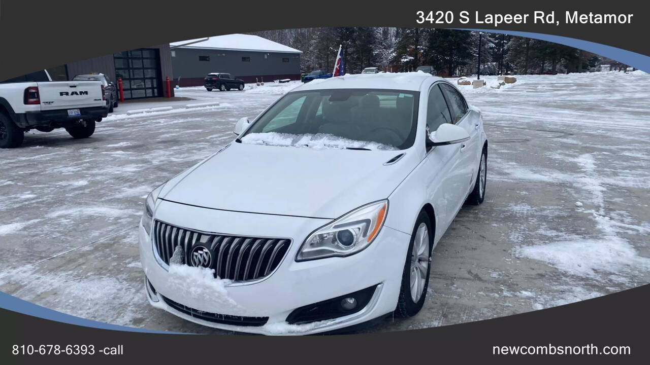 2016 Buick Regal for sale at Newcombs North Certified Auto Sales in Metamora, MI