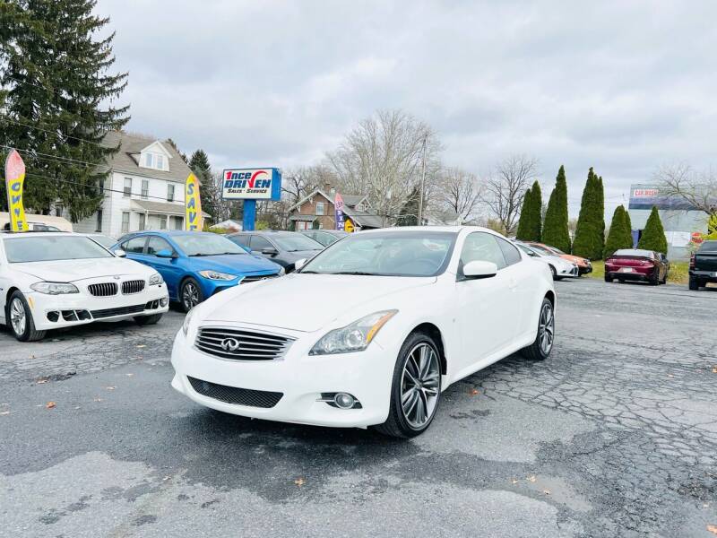 2014 Infiniti Q60 Coupe for sale at 1NCE DRIVEN in Easton PA