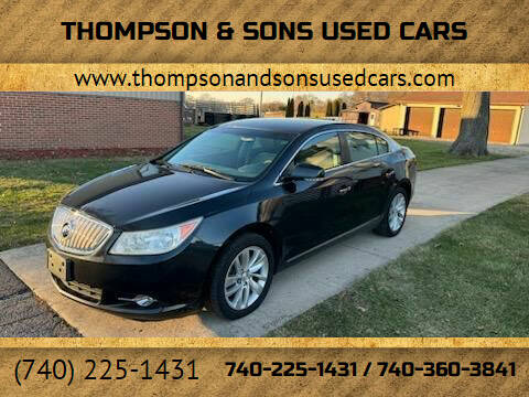 2012 Buick LaCrosse for sale at THOMPSON & SONS USED CARS in Marion OH