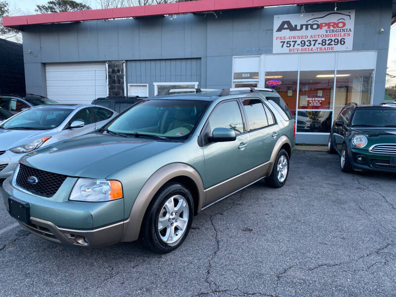 2006 Ford Freestyle for sale at AutoPro Virginia LLC in Virginia Beach VA