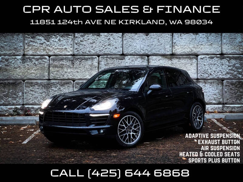 2018 Porsche Macan for sale at CPR AUTO SALES AND FINANCE in Kirkland WA