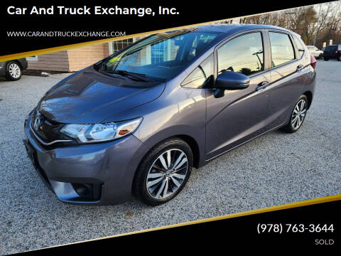 2015 Honda Fit for sale at Car and Truck Exchange, Inc. in Rowley MA