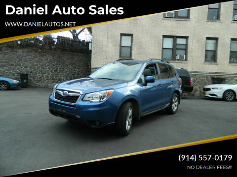 2016 Subaru Forester for sale at Daniel Auto Sales in Yonkers NY