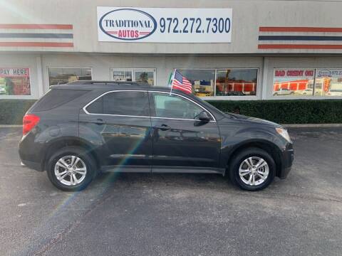 2013 Chevrolet Equinox for sale at Traditional Autos in Dallas TX