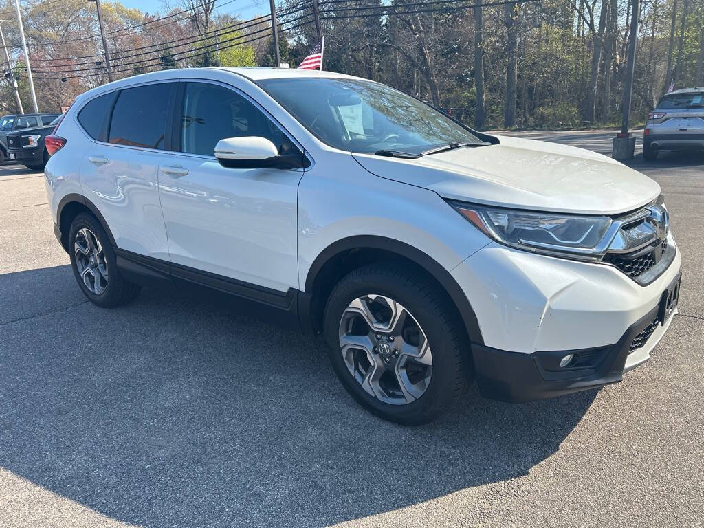 White 2018 Honda CR-V EX AWD EX 4dr SUV 1