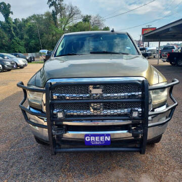 2014 RAM 2500 for sale at Green Motor Co. in Pittsburg TX