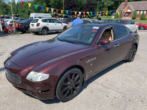 2005 Maserati Quattroporte for sale at Trocci's Auto Sales in West Pittsburg PA
