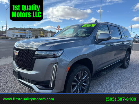 2021 Cadillac Escalade ESV for sale at 1st Quality Motors LLC in Gallup NM