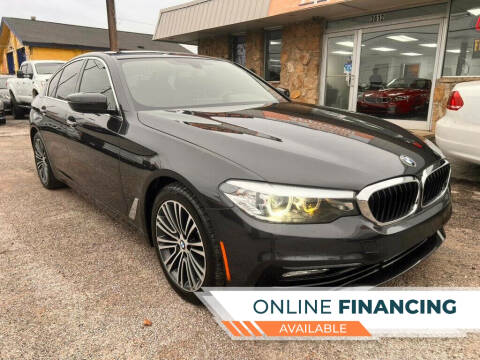 2018 BMW 5 Series for sale at Best Choice Motors LLC in Tulsa OK