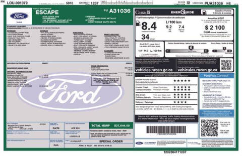 2023 Ford Escape Active