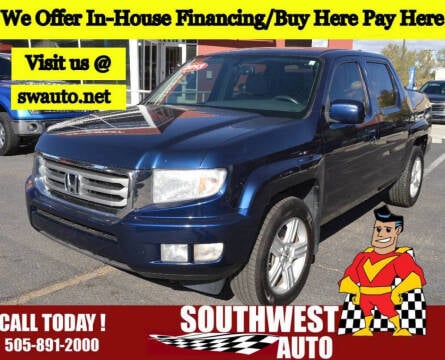 2013 Honda Ridgeline for sale at SOUTHWEST AUTO in Albuquerque NM