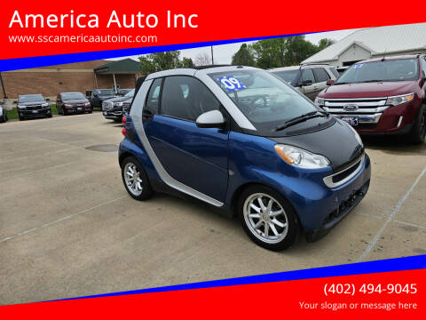 2009 Smart fortwo for sale at America Auto Inc in South Sioux City NE