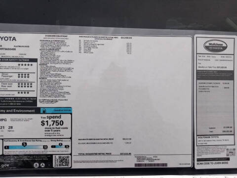 2026 Toyota Highlander Platinum