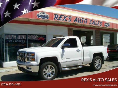 2014 Chevrolet Silverado 1500 for sale at Rex's Auto Sales in Junction City KS