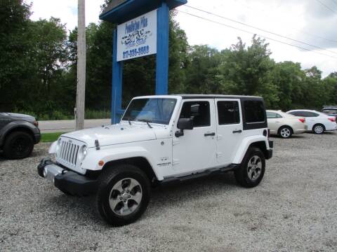 2017 Jeep Wrangler Unlimited for sale at PENDLETON PIKE AUTO SALES in Ingalls IN