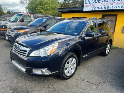 2012 Subaru Outback for sale at Unique Auto Sales in Marshall VA