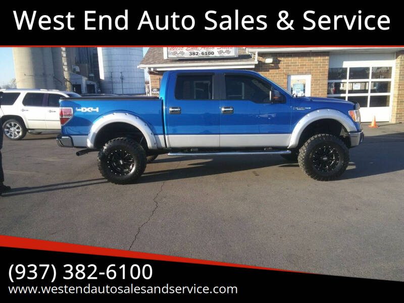 2012 Ford F-150 for sale at West End Auto Sales & Service in Wilmington OH