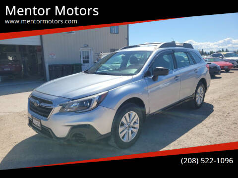 2018 Subaru Outback for sale at Mentor Motors in Idaho Falls ID