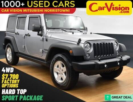 2018 Jeep Wrangler JK Unlimited for sale at Car Vision Mitsubishi Norristown in Norristown PA