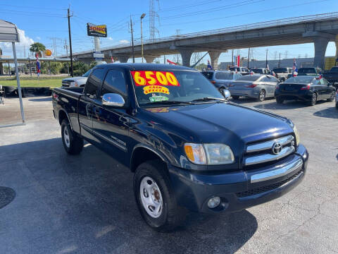 2003 Toyota Tundra for sale at Texas 1 Auto Finance in Kemah TX