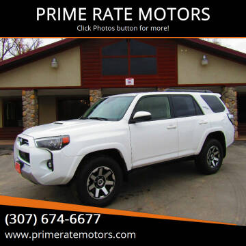 2022 Toyota 4Runner for sale at PRIME RATE MOTORS in Sheridan WY
