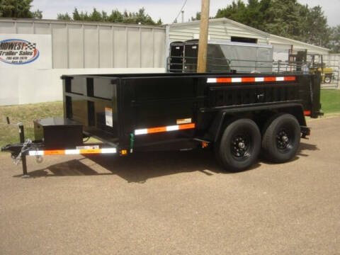 2023 CARRY ON  7 X 12 DUMP for sale at Midwest Trailer Sales & Service in Agra KS