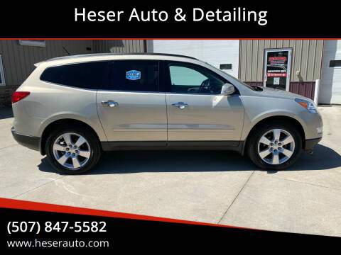 2012 Chevrolet Traverse for sale at Heser Auto & Detailing in Jackson MN